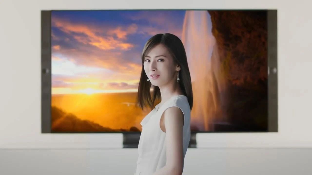 【日本CM】北川景子以聲音操控電視帶來漂亮感動的畫面